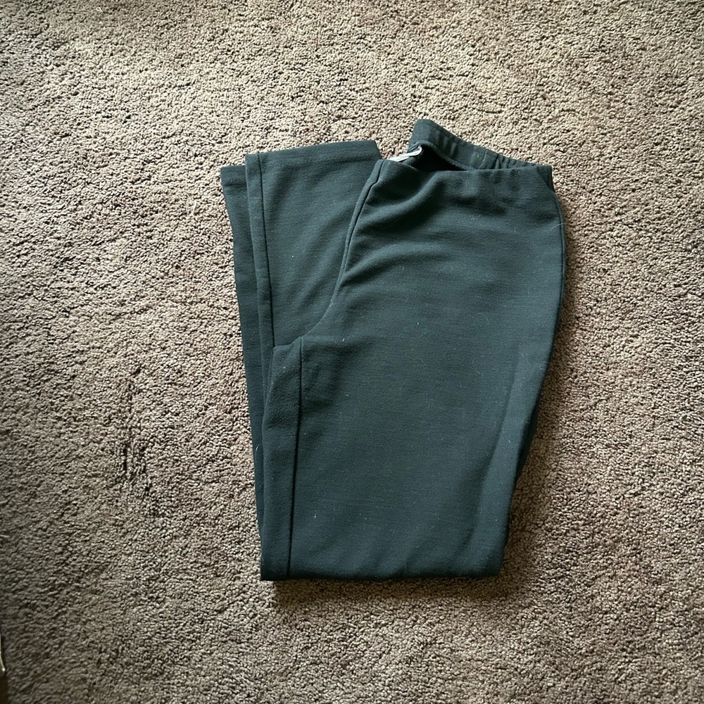 J. Jill Black Slim leg pant